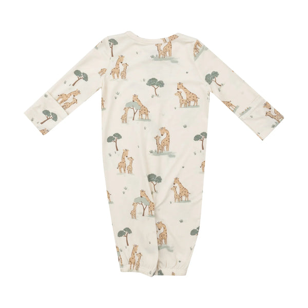 Giraffe Families Convertible Gown - Lulu Bella Boutique