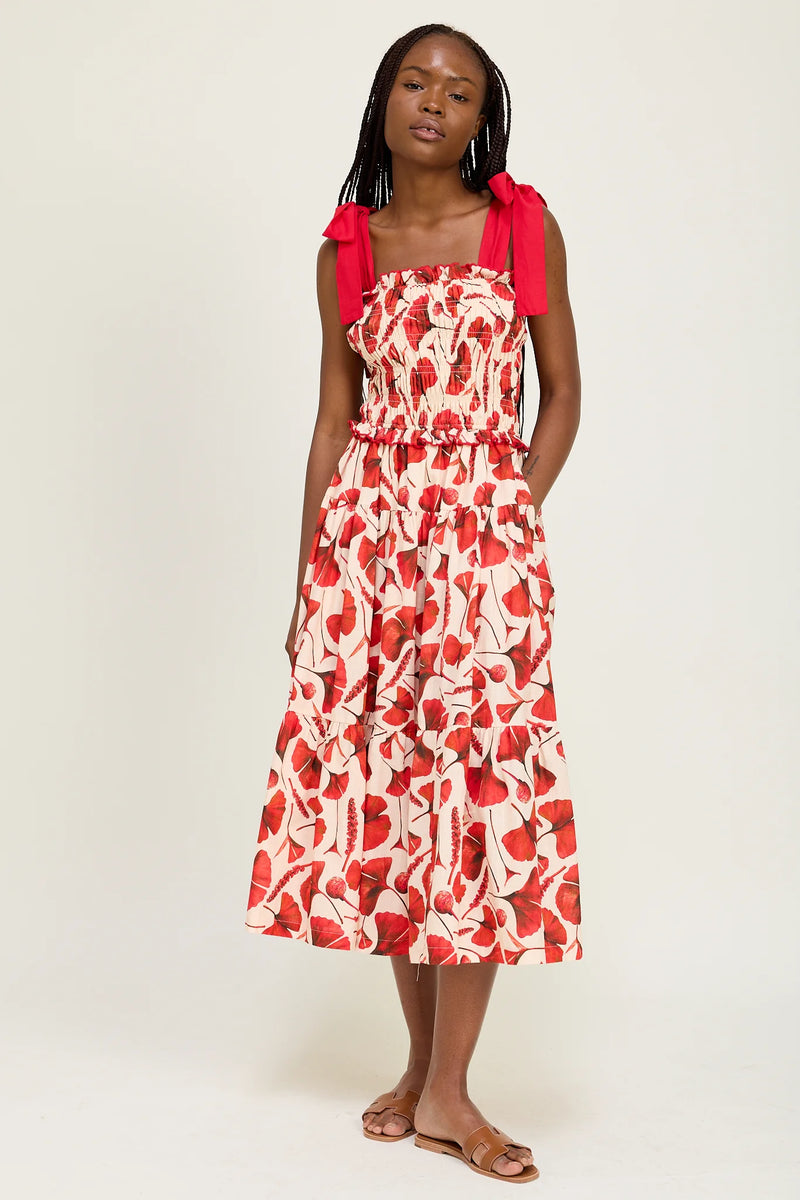 josie maxi dress Josie 100% Cotton Maxi Dress in Khaki Small