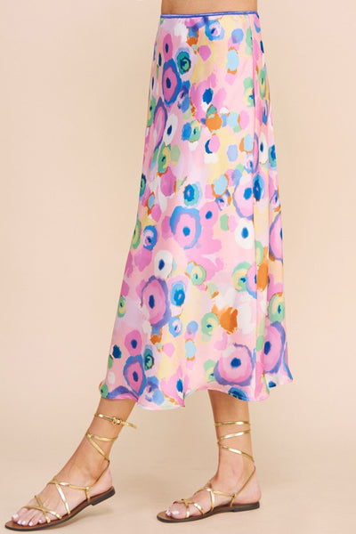 Satin Slip Skirt - Lulu Bella Boutique