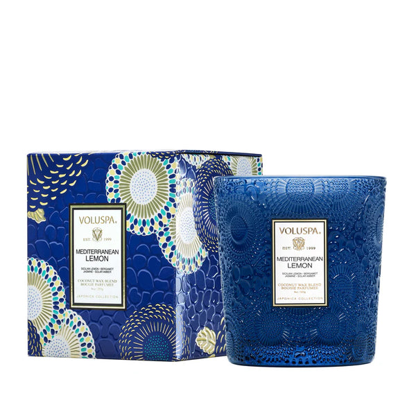 Mediterranean Lemon 9oz Classic Candle - Lulu Bella Boutique