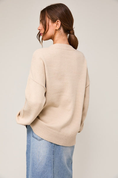 New York Knit Sweater - Lulu Bella Boutique