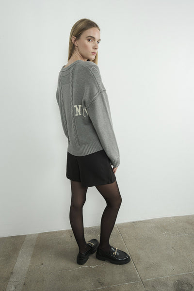 NYC Knit Sweater - Lulu Bella Boutique