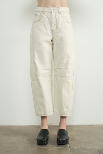 Mid Rise Barrel Slouchy Jean - Lulu Bella Boutique