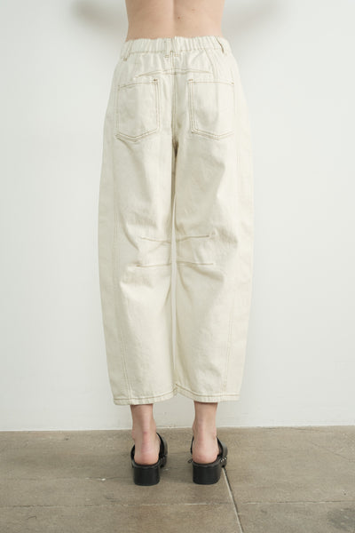 Mid Rise Barrel Slouchy Jean - Lulu Bella Boutique