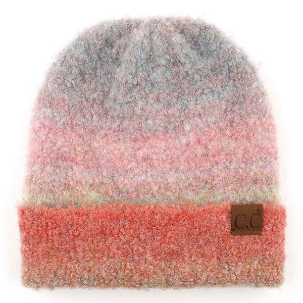 Multi Color Slouchy Mohair Beanie - Lulu Bella Boutique