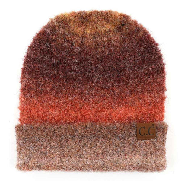 Multi Color Slouchy Mohair Beanie - Lulu Bella Boutique