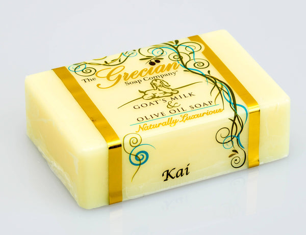 Goat's Milk & Olive Oil Handcrafted Natural Beauty Bar Soap: Kai - Lulu Bella Boutique