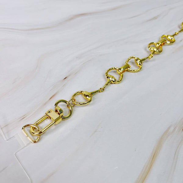 Equestrian Linked Phone Wrist Lanyard - Lulu Bella Boutique