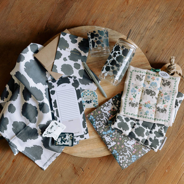Cow Spots Tea Towel - Lulu Bella Boutique