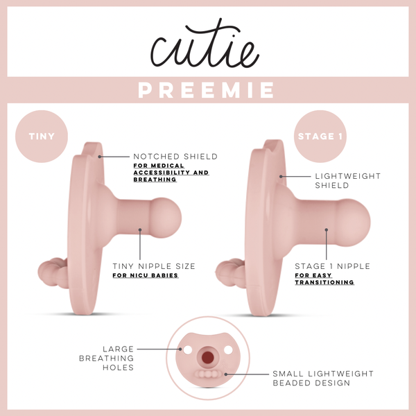 Cutie Preemie Starter Kit: Preemie Kit White - Lulu Bella Boutique