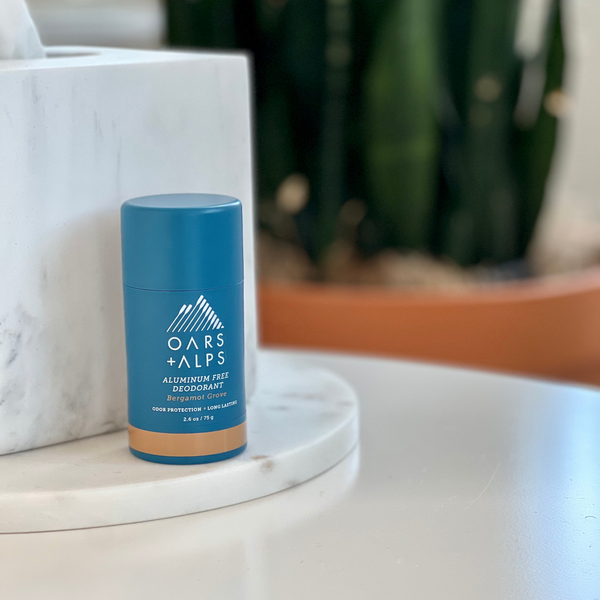 Men's Aluminum Free Deodorant, Bergamot Grove, Vegan, Clear - Lulu Bella Boutique