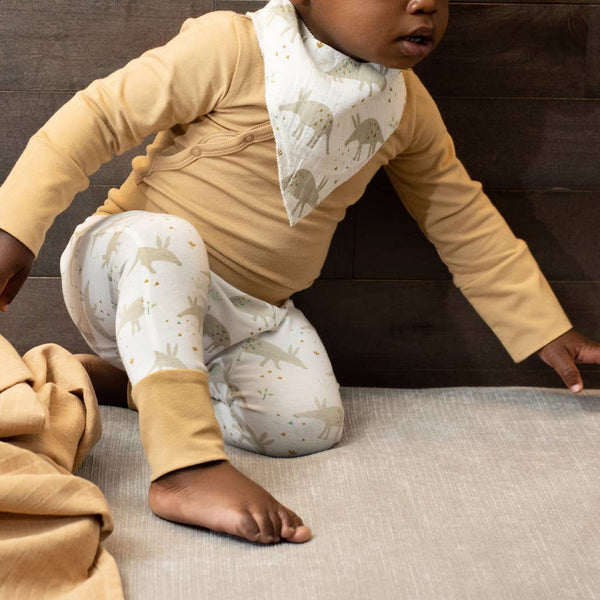 Grow with Me Harem Pants - Ari Aardvark: Ari Aardvark / 6-12m - Lulu Bella Boutique