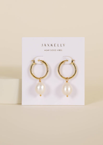 Pearl Drop - Earring - Lulu Bella Boutique