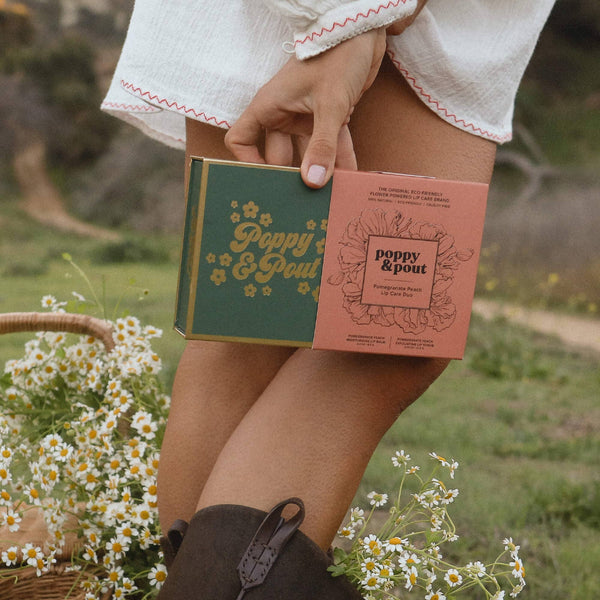 Lip Care Duo, Pomegranate Peach - Lulu Bella Boutique