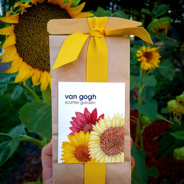 Scatter Garden | Van Gogh Sunflowers | Best Seller: Van Gogh Sunflower - Lulu Bella Boutique