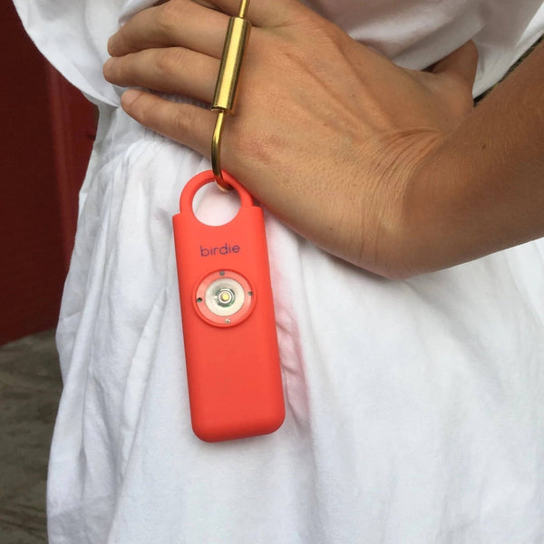 She's Birdie Personal Safety Alarm: Single / Charcoal - Lulu Bella Boutique