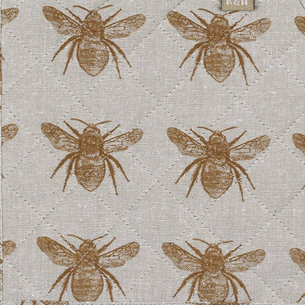 Mustard Honey Bee Oven Glove - Lulu Bella Boutique