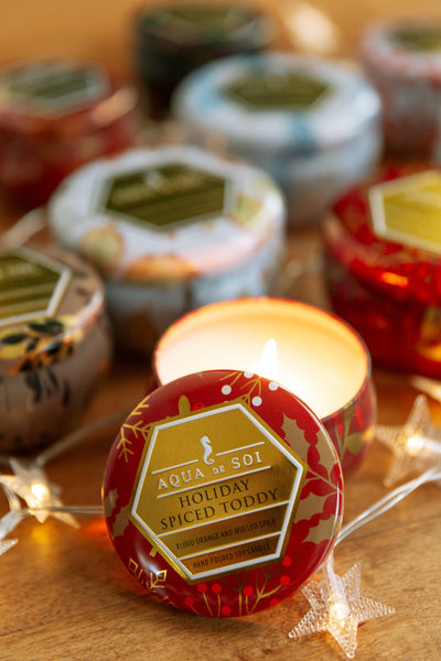 Gilded Cinnamon Candle 9oz Aqua De SOi Tin - Lulu Bella Boutique