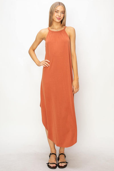 Asymmetrical Midi Dress That - Lulu Bella Boutique