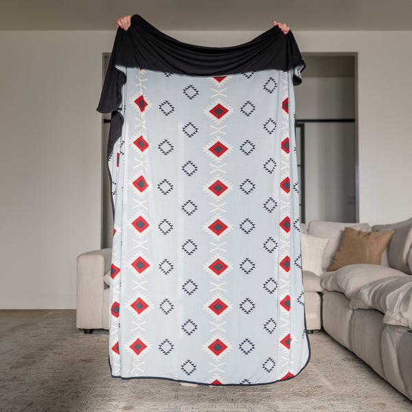 Sedona Hug Blanket, Swaddle Blanket, Southwest Blanket: Adult - Lulu Bella Boutique