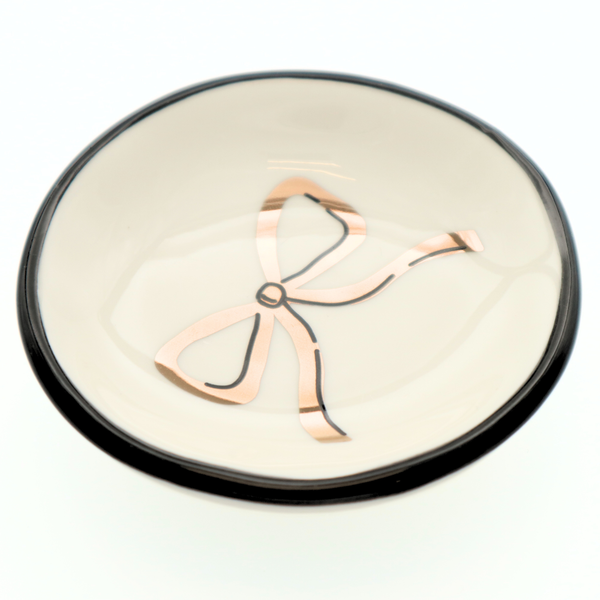 Gold Bow - Ring Dish - Lulu Bella Boutique