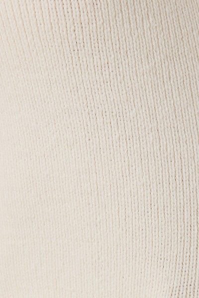 BUTTON DOWN KNIT VEST: White - Lulu Bella Boutique