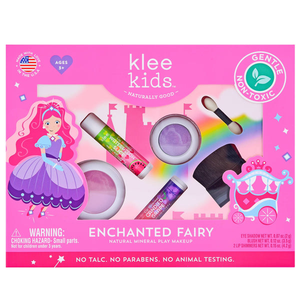 NEW! Marshmallow Fairy - Klee Kids Play Makeup 4-PC Kit: Birthday Party Fairy - Lulu Bella Boutique