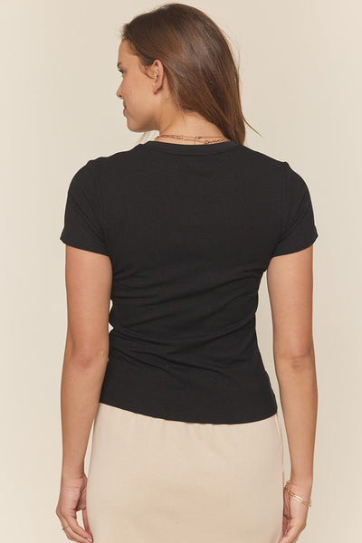 Soft Touch Rib Knit Top - Lulu Bella Boutique