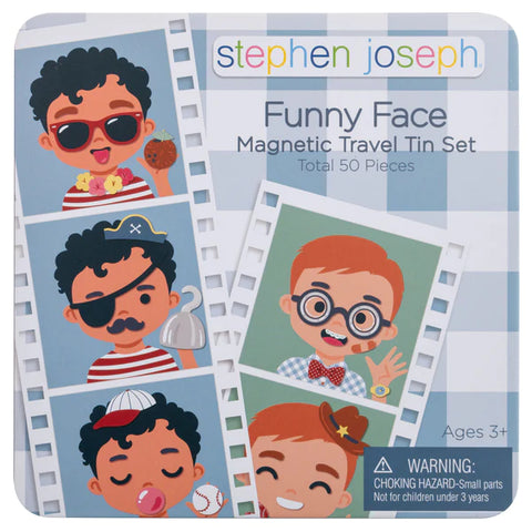 Funny Face Magnet Travel Tin