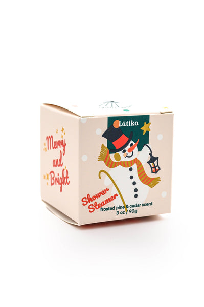 Christmas Shower Steamer Cube - Snow - Lulu Bella Boutique