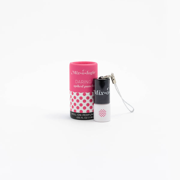 Risqué (exotic woods) Keychain Mini Rollerball Perfume (1mL) - Lulu Bella Boutique