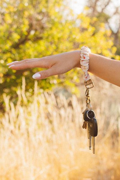 Fall Floral Keychain - Lulu Bella Boutique