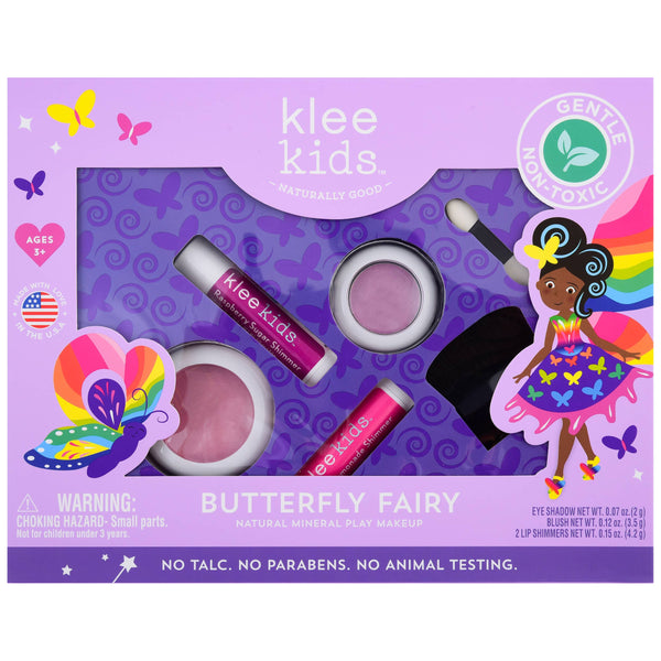 NEW! Marshmallow Fairy - Klee Kids Play Makeup 4-PC Kit: Lollipop Star - Lulu Bella Boutique