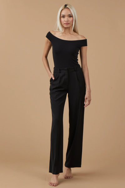 Charlie Trousers in Black - Lulu Bella Boutique