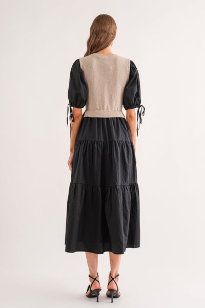 Clover Dress in Black - Lulu Bella Boutique