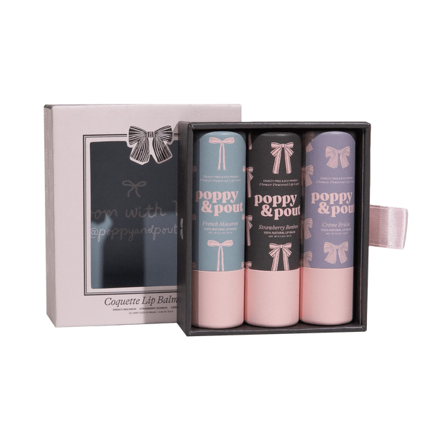 Coquette Lip Balm Trio Set - Lulu Bella Boutique