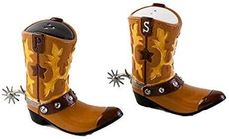 Cowboy Boot Salt & Pepper Shaker Set