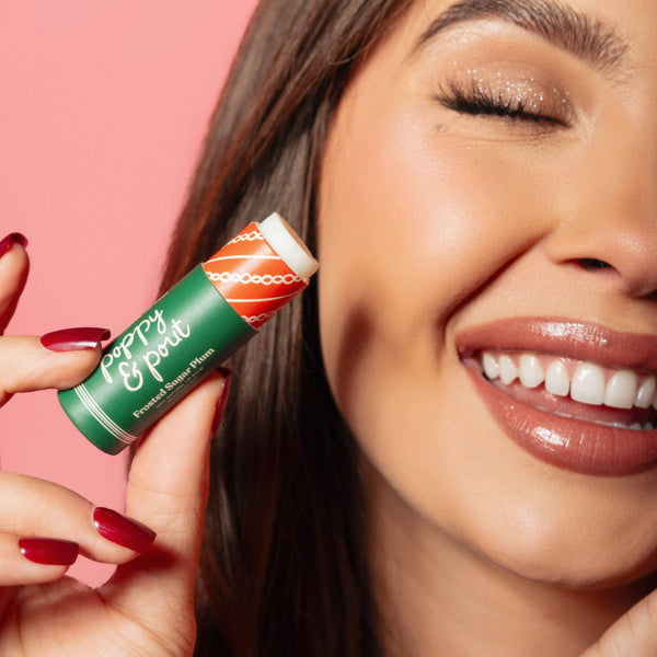 Limited Edition, Lip Balm, Holiday, Frosted Sugar Plum - Lulu Bella Boutique