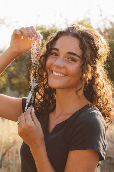 Fall Floral Keychain - Lulu Bella Boutique