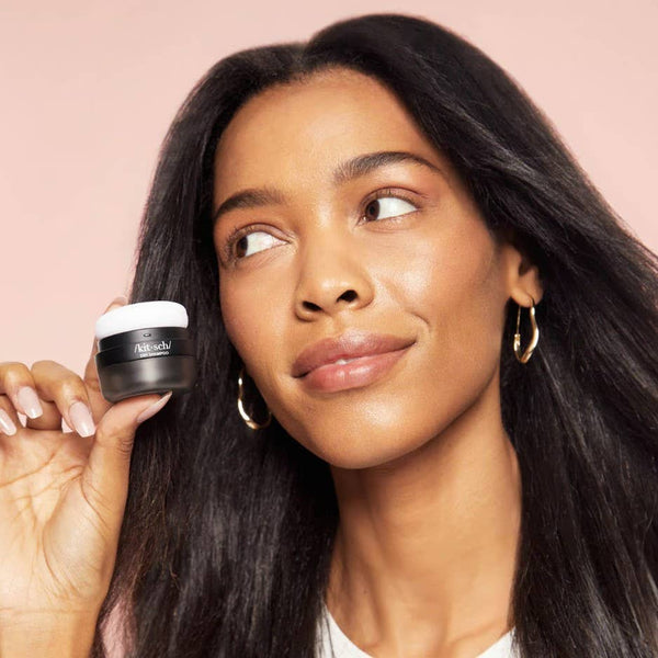 Volumizing Rice Protein Dry Shampoo - Dark Tinted Powder - Lulu Bella Boutique