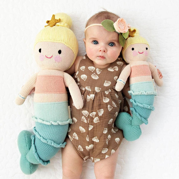 Skye the mermaid, gives 10 meals: Little - 13" - Lulu Bella Boutique