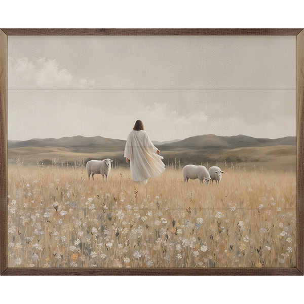 Jesus In The Spring: 20x16 - Lulu Bella Boutique