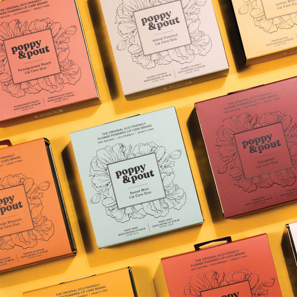 Lip Care Duo, Pomegranate Peach - Lulu Bella Boutique