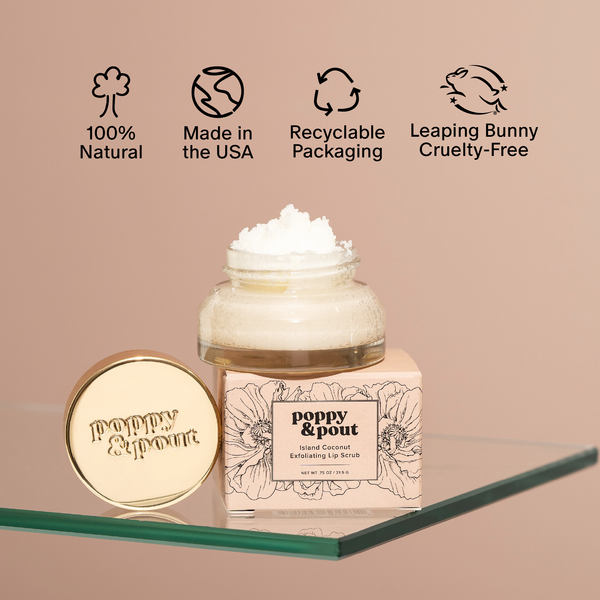 Lip Scrub, Island Coconut - Lulu Bella Boutique