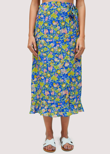 Escapade Midi Skirt - Lulu Bella Boutique