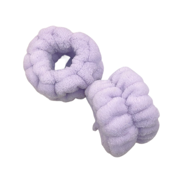 Microfiber Wristbands: Rose - Lulu Bella Boutique