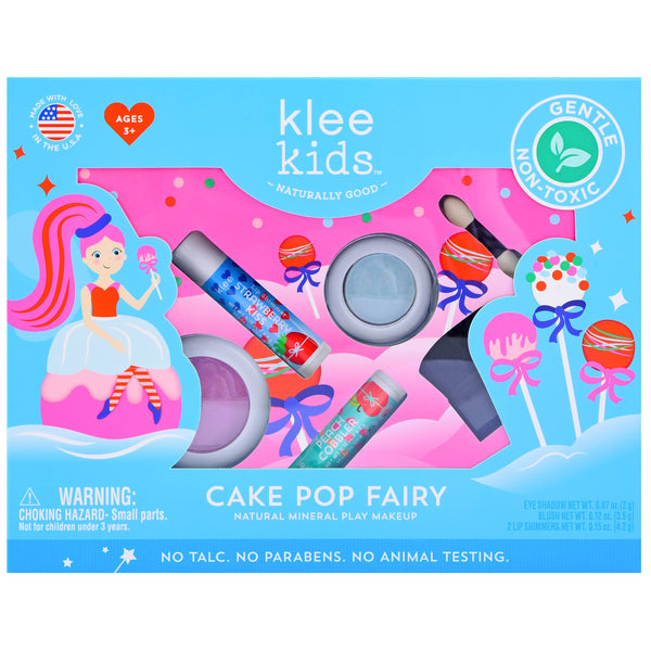 NEW! Marshmallow Fairy - Klee Kids Play Makeup 4-PC Kit: Lollipop Star - Lulu Bella Boutique