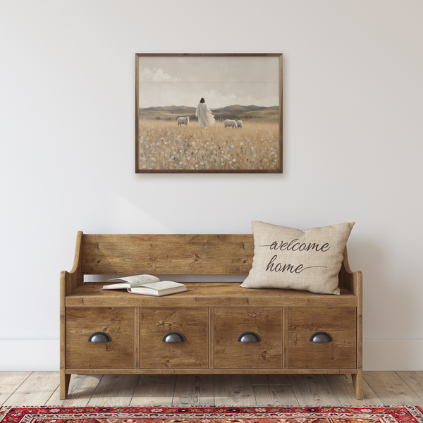 Jesus In The Spring: 20x16 - Lulu Bella Boutique