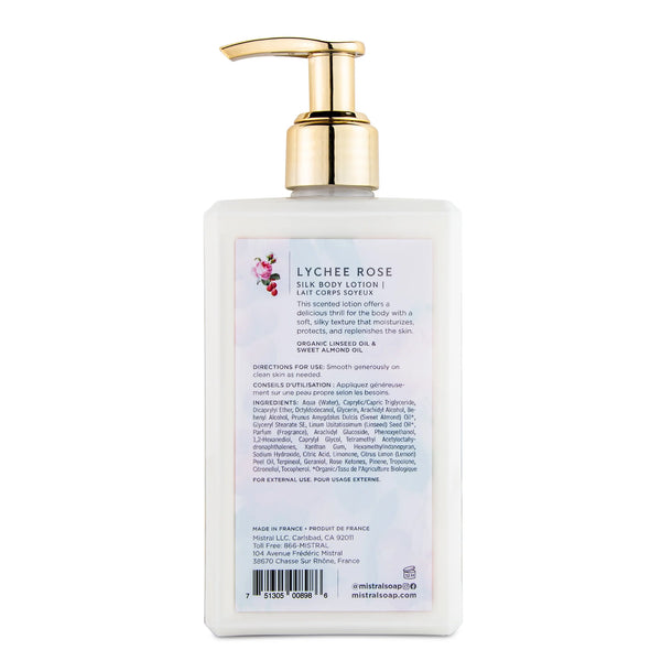 Luxe Silk Body Lotion Lychee Rose - Lulu Bella Boutique