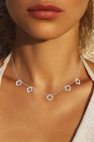 Open Clover Necklace